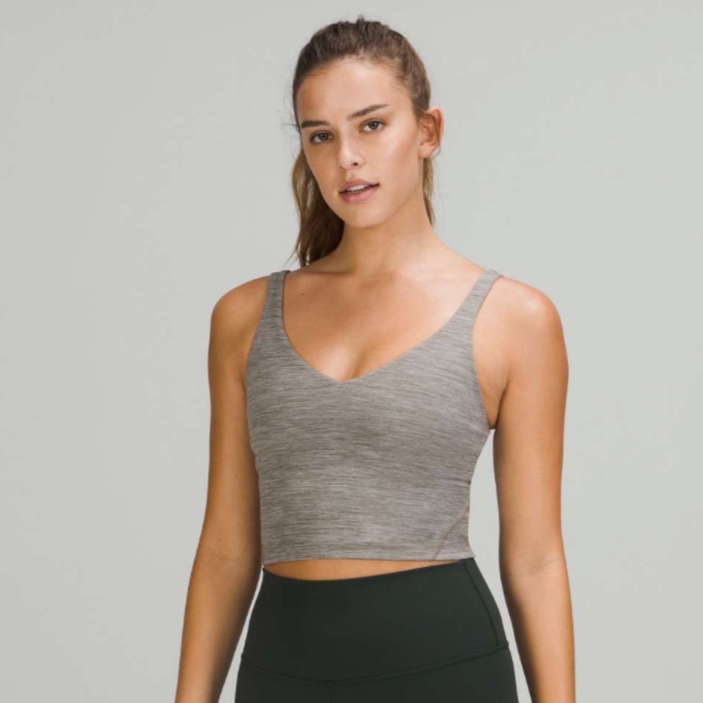Lululemon align tank heathered rover 4